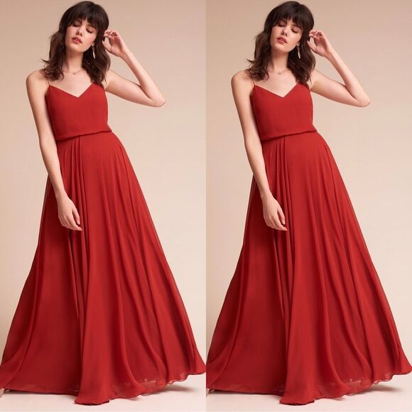 Anthropologie x BHLDN Jenny Yoo Inesse Maxi Dress - Picture 1 of 7